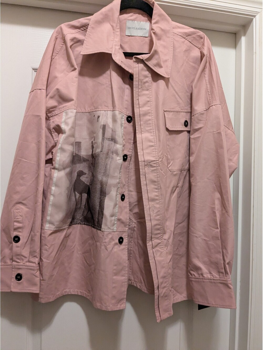 Dept Anonym All Weather Jacket Mauve Men’s Women's M Utility Workwear Pockets